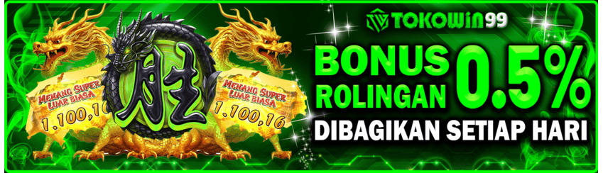 BONUS ROLLINGAN HARIAN 0.5%