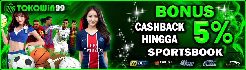 BONUS CASHBACK MINGGUAN 5%